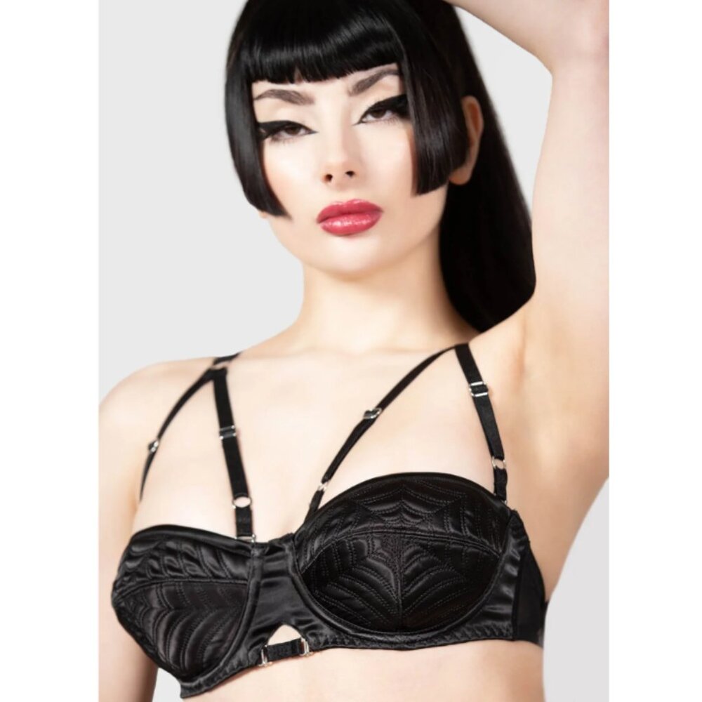 Killstar Spindle's Secrets Bra Size Small